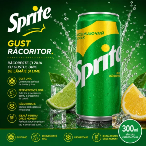 Sprite Bautura carbogazoasa 300ml - image 2