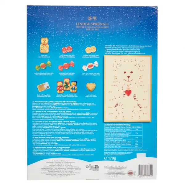 Lindt Teddy Шоколадные конфеты 170г advent calendar - image 2