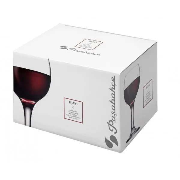 Set pocale pentru vin BISTRO 225 ml, 6 bucăți - image 1