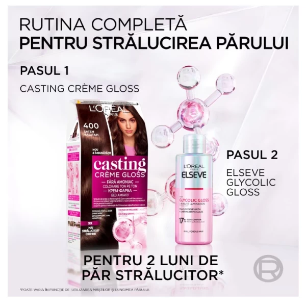 Casting Creme Gloss Vopsea de par 323 Ciocolata Neagra - image 7