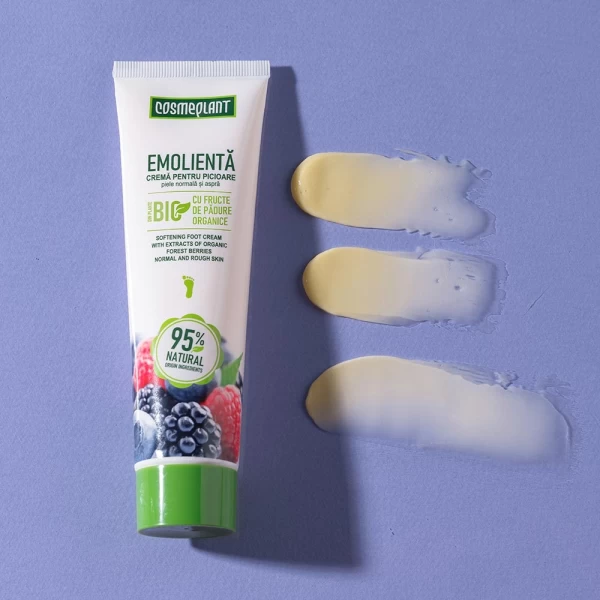 Cosmeplant Crema pentru picioare 100ml Emolienta Fructe de Padure - image 2