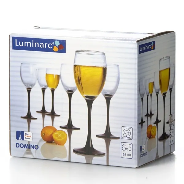 Set pocale DOMINO 70 ml 6 bucăți - image 1