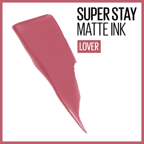 Помада для губ Maybelline New York Super Stay Matte Ink 15 Lover 5 мл - image 3