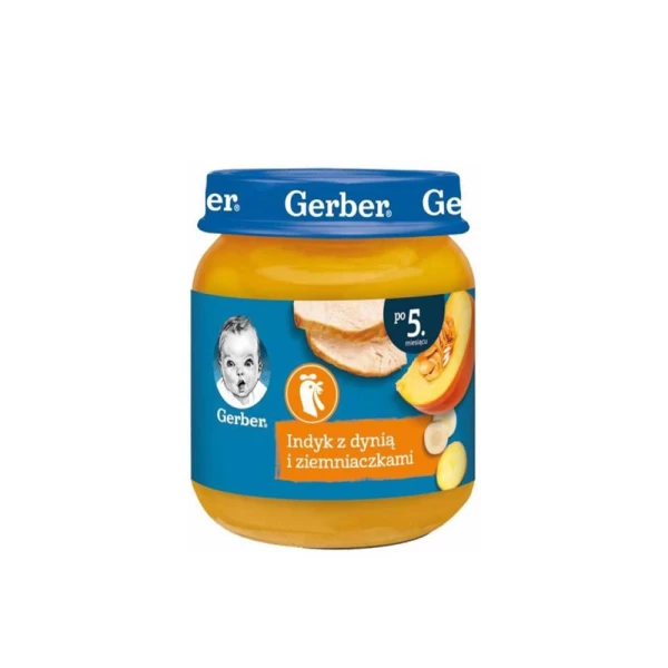 Gerber Piure de legume cu curcan 125g - image 1