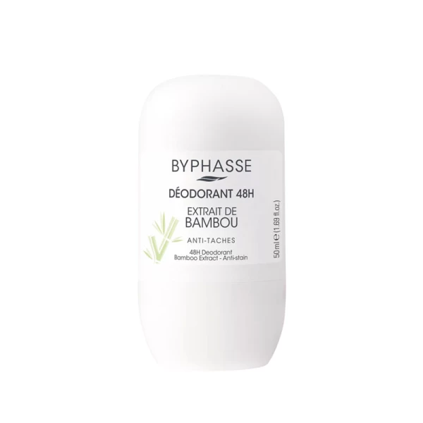 Byphasse Deodorant roll-on 24H Extract de bamboo 50 ml - image 1