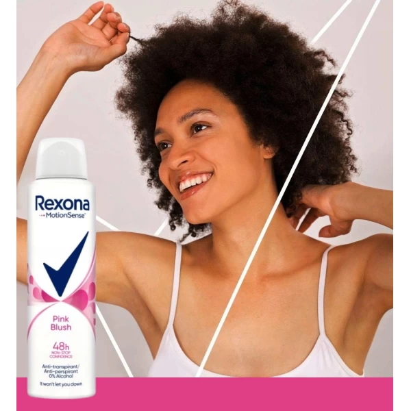 Rexona Дезодорант-спрей 150 мл Розовые румяна - image 2