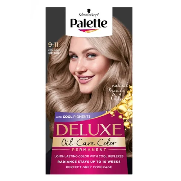 Palette Vopsea de par Deluxe Vopsea 9-11 Argintiu Rose Deschis Rece - image 1