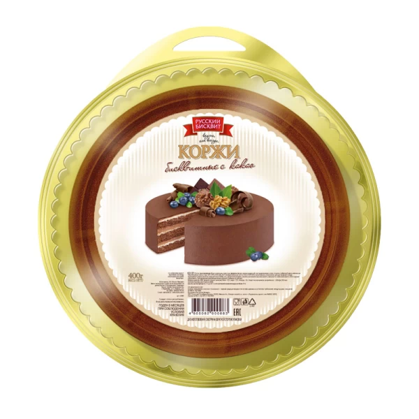 Blat pentru tort svetlii Русский Бисквит 400gr - image 2