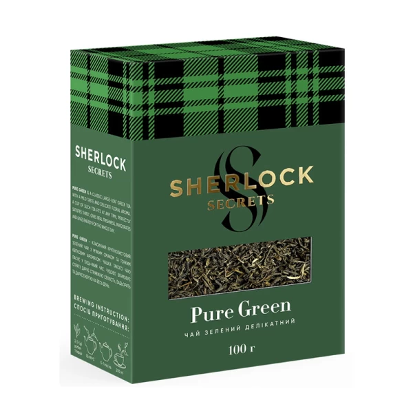 Sherlock Secrets Зеленый чай 100 г - image 2