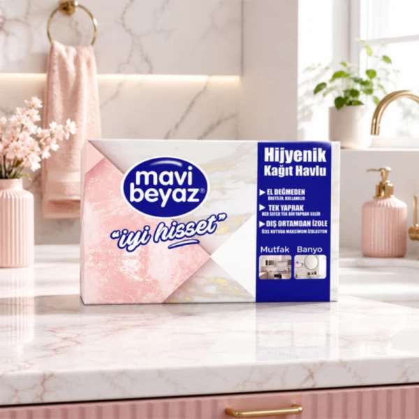 Mavi Beyaz Servetele cosmetice 200 buc - image 2