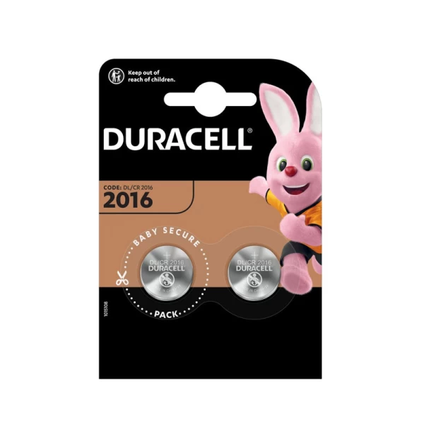 Duracell Baterii lithium DL/CR 2016, 2 bucati - image 1