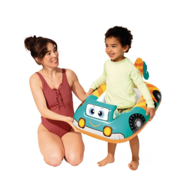 Colac gonflabil cu scaun tip mașinuță, 84×58 cm, max. 15 kg, 3 modele, 1–2 ani, Intex (59586) - image 3
