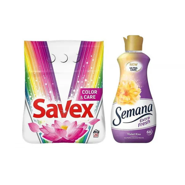 Semana Кондиционер для стирки 1.7 л Extra Fresh Violet - image 3