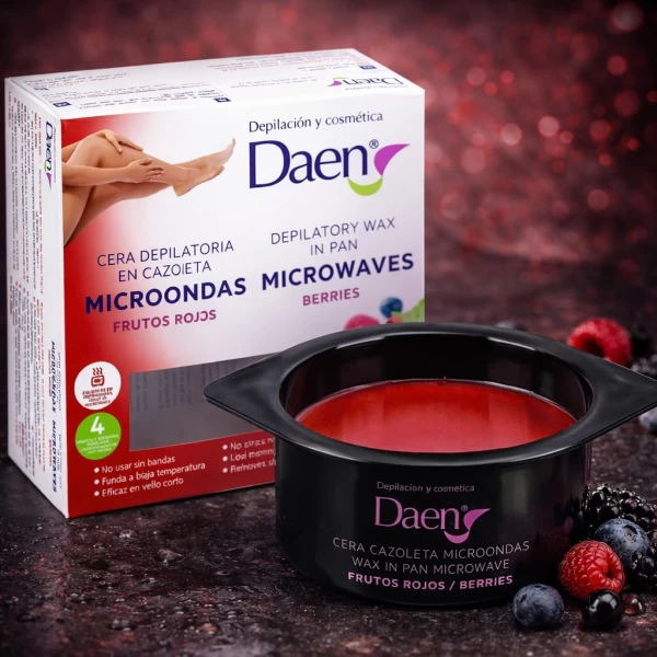 Daen Воск для депиляции Чаша для микроволновой печи - ягоды 90г - image 2