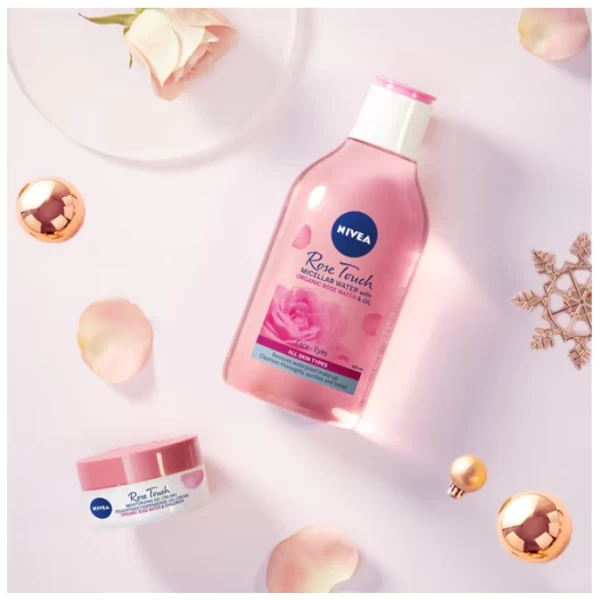 Set Cadou 2025 Nivea Rose Care Bag (CrZi, Mic, Lip) - image 6