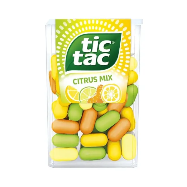 Tic Tac Драже Цитрусовый микс 18г - image 3