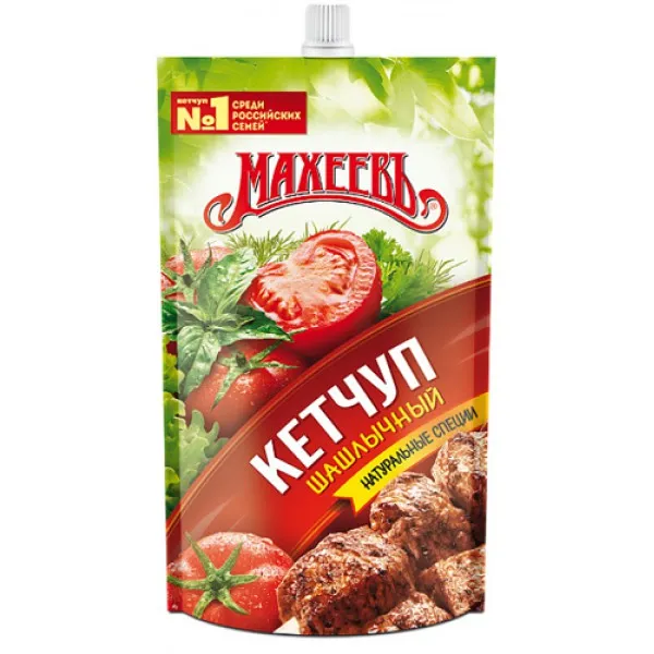 Ketchup Maheev Barbeque 500g - image 1