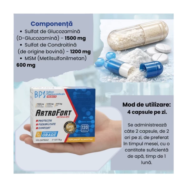 BP Protectie de articulatie ArtroFort 120cap - image 5
