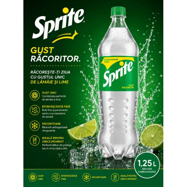 Sprite Bautura carbogazoasă 1,25L - image 2