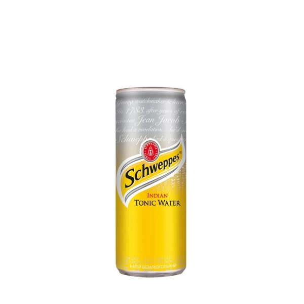 Schweppes Газированный напиток Indian tonic бан 0,33л - image 1
