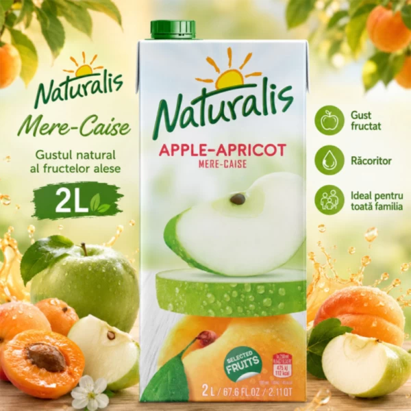Naturalis Nectar de mere si caise 2000 ml - image 2