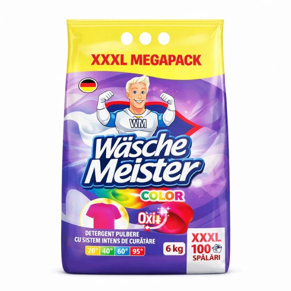 Wasche Meister Detergent automat 6 kg Color 80 spalari - image 1