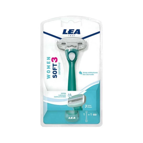 LEA Aparat de ras Women Soft 3 lame 1 buc + 1 rezerva - image 1