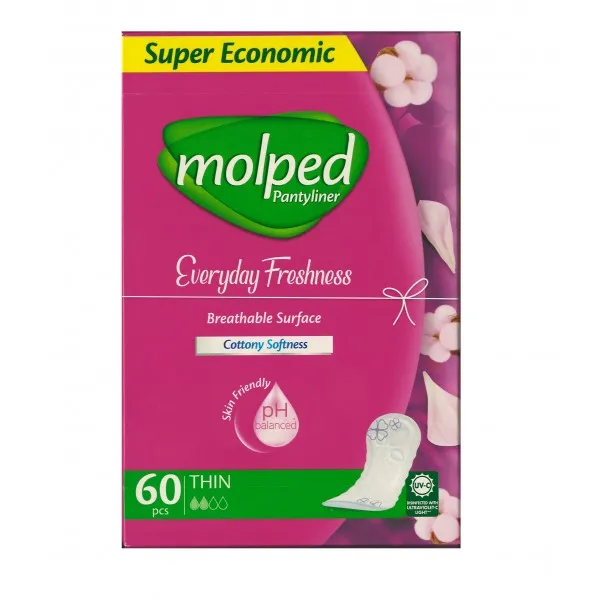 Molped Absorbante Daily No perfume 60buc - image 1
