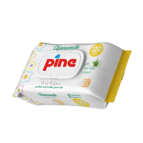 Pine servetele umede Chamomile 120 buc - image 1