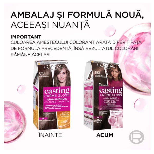 Casting Creme Gloss Vopsea de par 613 Mocaccino - image 3