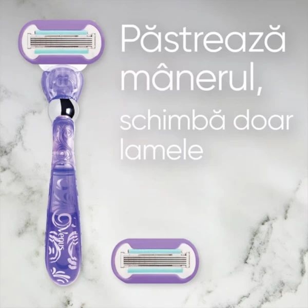 Gillette Rezerve aparat de ras Deluxe Smooth Swirl, Rez 3buc - image 3