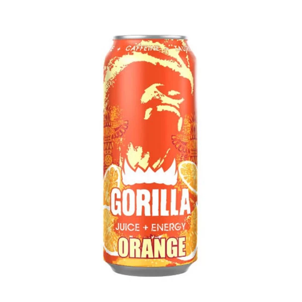 Gorilla Напиток Энергетический апельсин ж/б 450 мл - image 1
