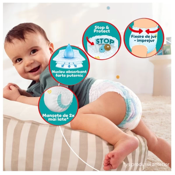 Pampers Chilotei Pants Unisex 8 (19+ kg), 32 buc. - image 2