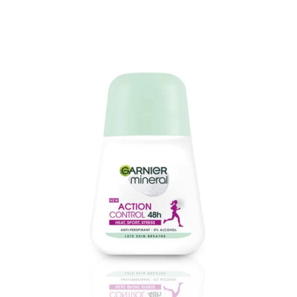 Шариковый дезодорант-антиперспирант Garnier Mineral Action Control для женщин, 50 мл - image 1