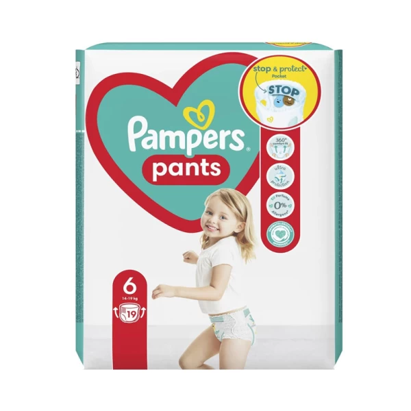 Pampers Chilotei Pants Unisex 6 (15+ kg), 19 buc. - image 2