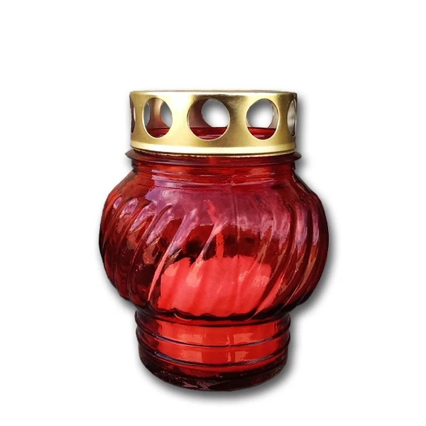 Candela sticla 12cm x 30g - image 1
