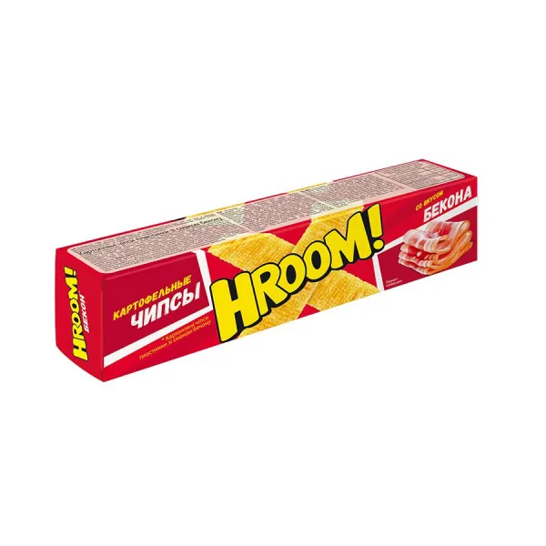 Чипсы Hroom! пластинки 50 г Бекон - image 1