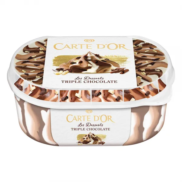 Inghetata Carte D'or Triple Chocolate Algida 825ml - image 1