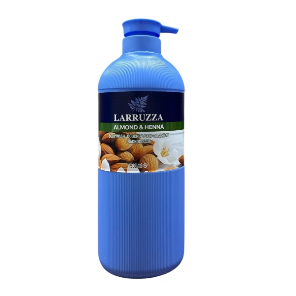 Larruzza gel de dus migdale si hena 1500 ml - image 1