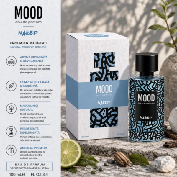Mood Apa de parfum 100 ml Naked - image 3