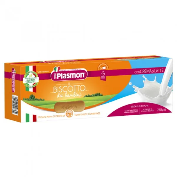 Plasmon Biscuiti cu crema de lapte 240g (12 luni) - image 1
