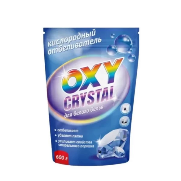 Oxy Crystal Înalbitor oxigenat de rufe albe 600gr - image 1