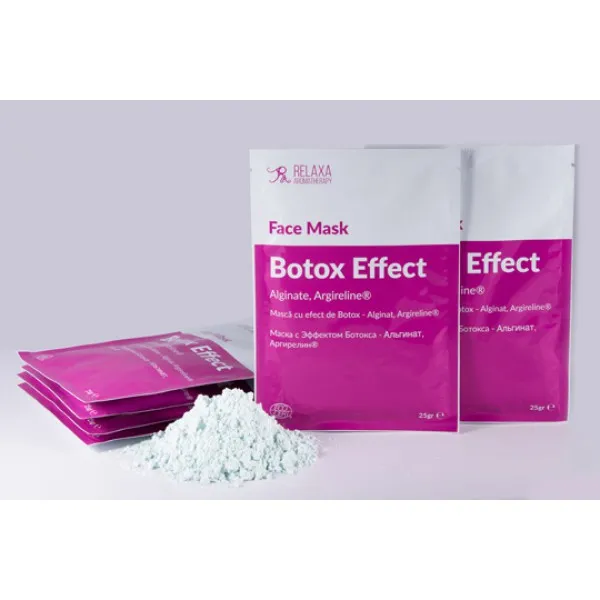 Relaxa Masca alginataAnti-Ridcu efect de Botox (Alginat, Argirilene –analogul natural al botaxului) - image 1