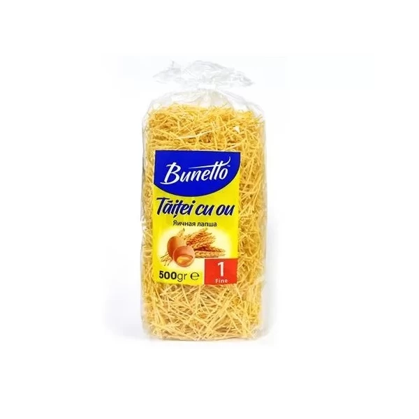 Лапша Bunetto с яйцом Fine - Nr1 0,5кг - image 1