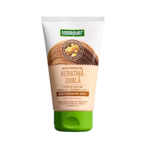 Cosmeplant Masca pentru par Keratina dubla 150 ml - image 1