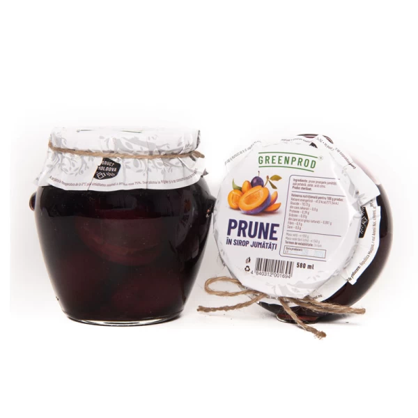 Green Prod Prune jumatati in sirop 580 g - image 2
