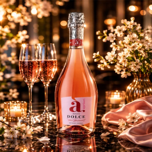 Apriori Vin spumant Rosato Dolce, Rose Dulce 7% 0.75L - image 2