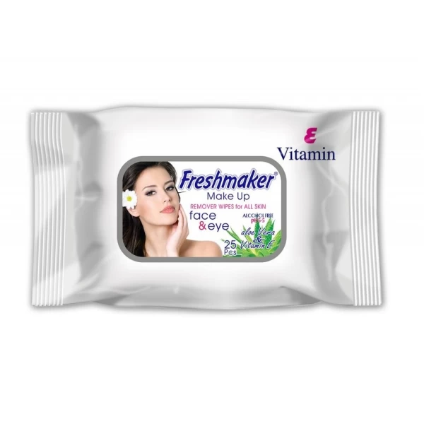 Freshmaker Салфетки влажные make-up 25шт - image 1
