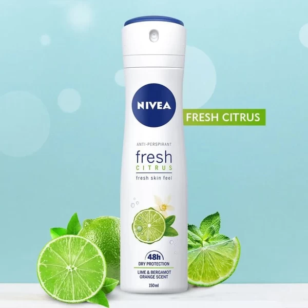 Nivea Deodorant spray Fresh Citrus 150 ml - image 2