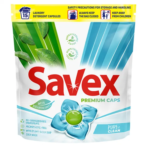 Savex Капсулы для стирки Pure Clean 42 шт - image 2